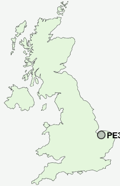 PE32 Postcode map