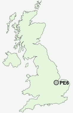 UK Postcode map