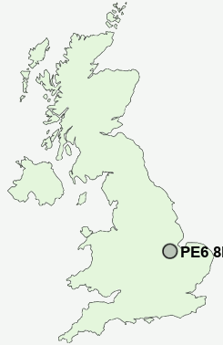 UK Postcode map