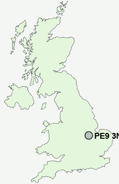 UK Postcode map