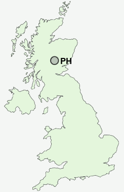 UK Postcode map