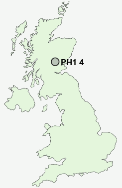 UK Postcode map