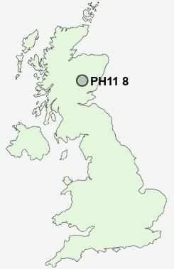 UK Postcode map