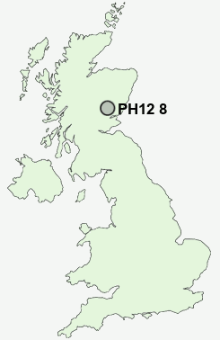 UK Postcode map