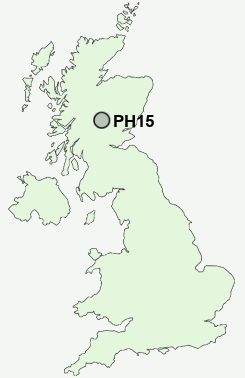 UK Postcode map