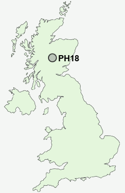 UK Postcode map