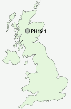 UK Postcode map