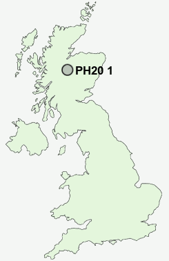 UK Postcode map