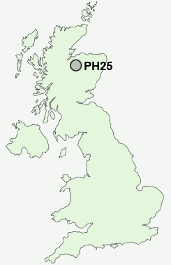 UK Postcode map