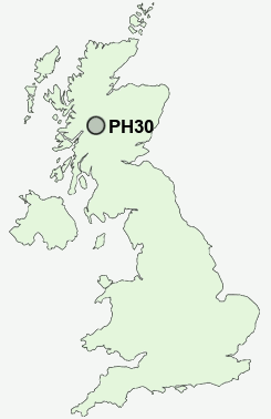 UK Postcode map