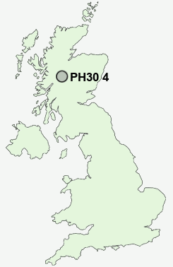 UK Postcode map