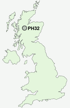 UK Postcode map