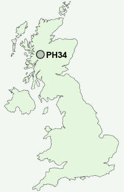 UK Postcode map