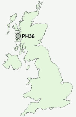 UK Postcode map