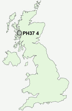 UK Postcode map