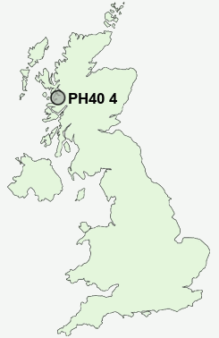 UK Postcode map