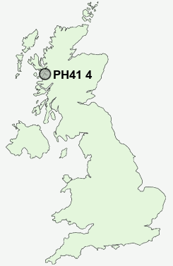 UK Postcode map