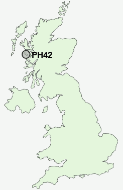 UK Postcode map