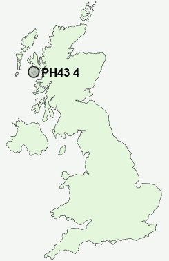 UK Postcode map