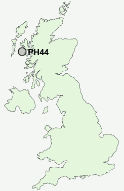 UK Postcode map