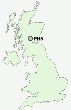 UK Postcode map