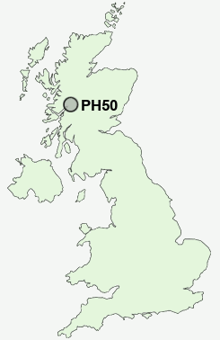 UK Postcode map