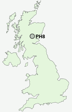 UK Postcode map