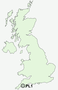 UK Postcode map