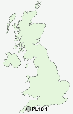 UK Postcode map