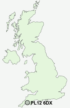 UK Postcode map