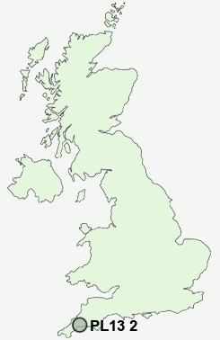 UK Postcode map