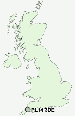 UK Postcode map