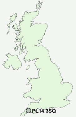 UK Postcode map