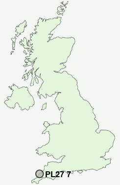 UK Postcode map