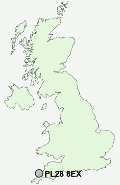 UK Postcode map