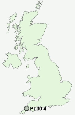 UK Postcode map