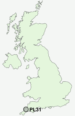 UK Postcode map