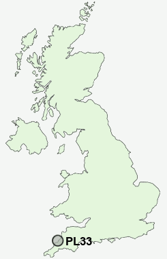 UK Postcode map