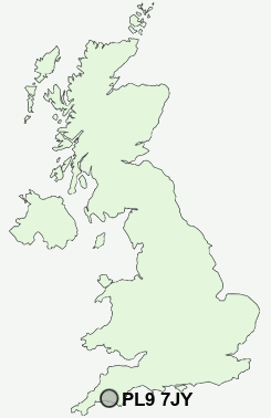 UK Postcode map