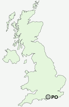 UK Postcode map