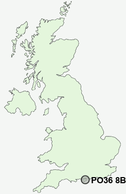 UK Postcode map