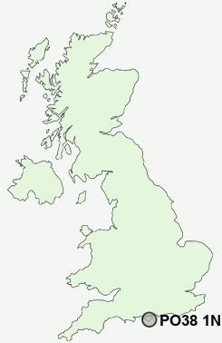 UK Postcode map