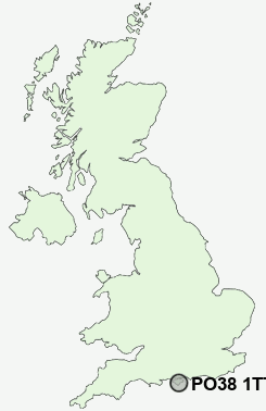 UK Postcode map