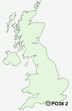 UK Postcode map