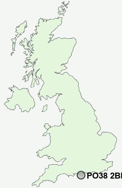 UK Postcode map