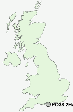 UK Postcode map