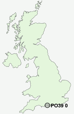 UK Postcode map