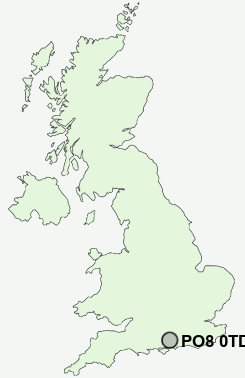 UK Postcode map