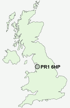 UK Postcode map