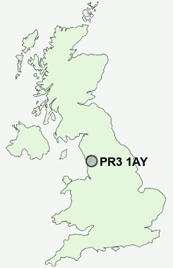 UK Postcode map